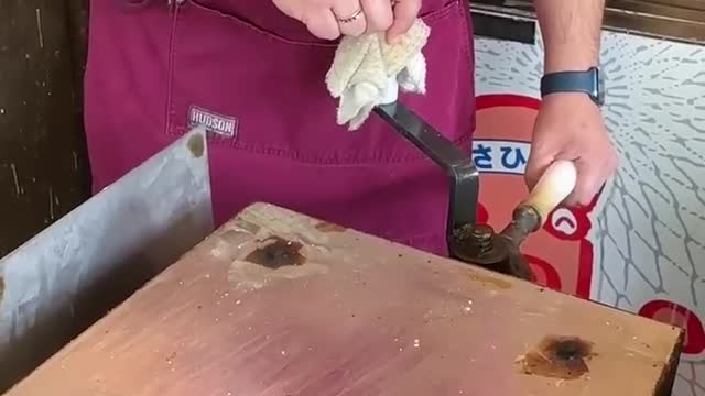 I Made Biggest Chip in the World _) Japanese Street Food