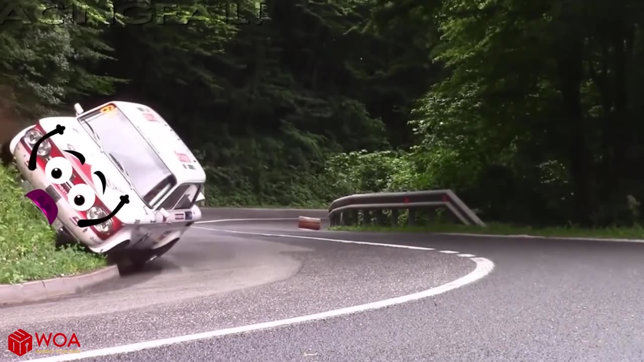 Try not To laugh - Funny Police Car Doodle Chase Drunk Car | Woa Doodle