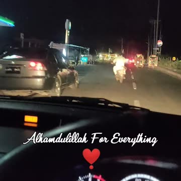 Late Night car driving, late night hangout