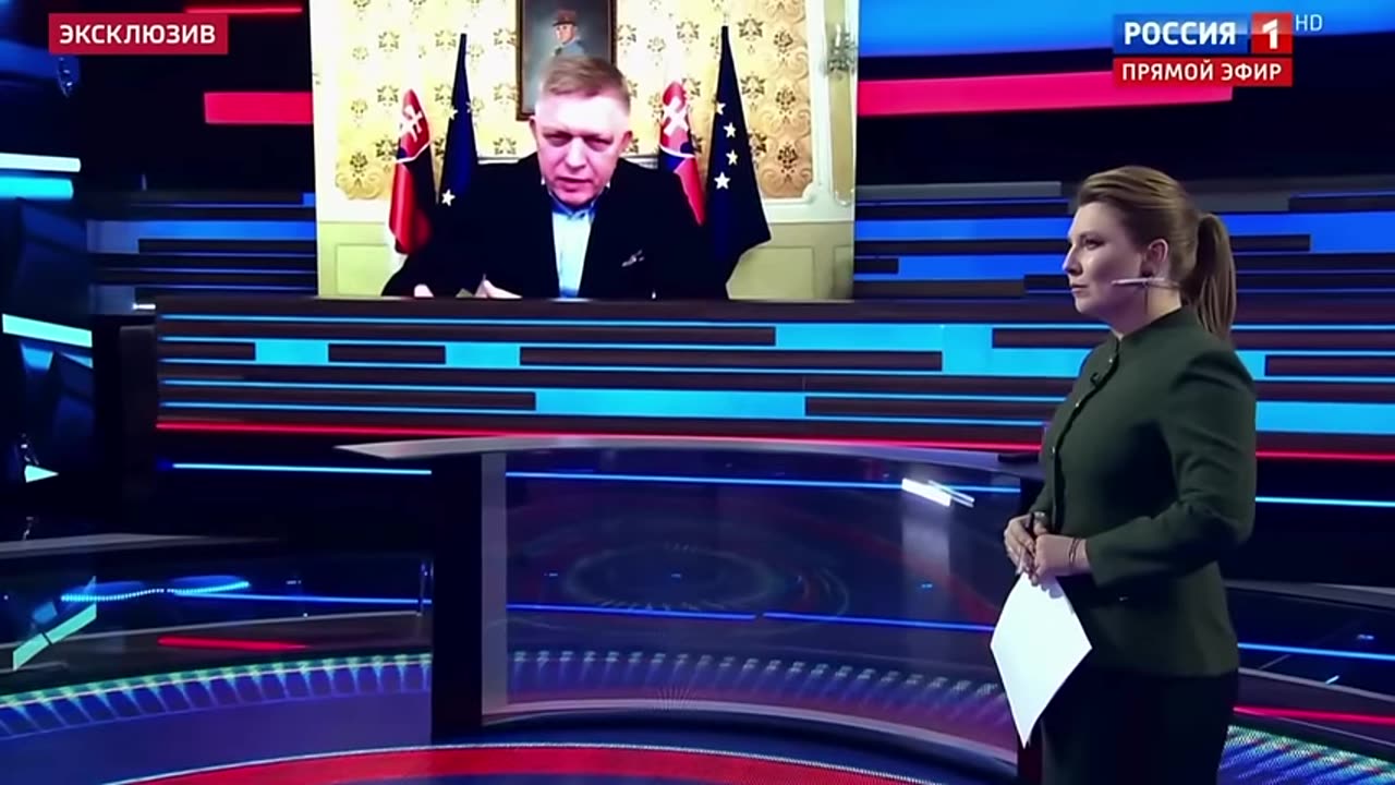 Robert Fico: rozhovor pro TV Rossia 1