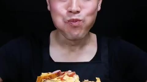 Fried bread snacks so yummy