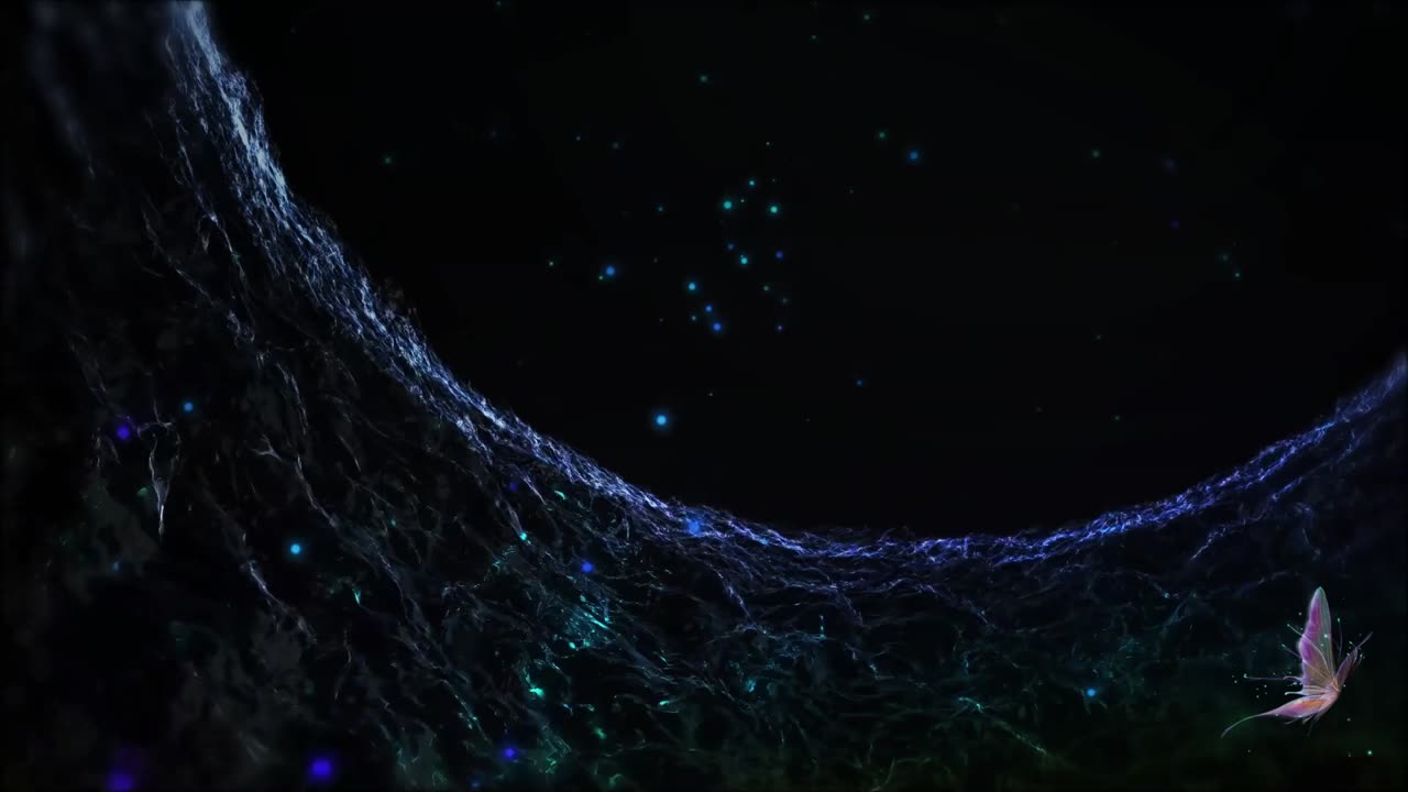 Calming Visuals and Ambient Music / Star Waves