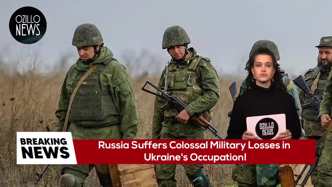 4 MINUTES AGO! Russia Suffers 'Colossal ' Military Losses in Ukraine's Occupation!