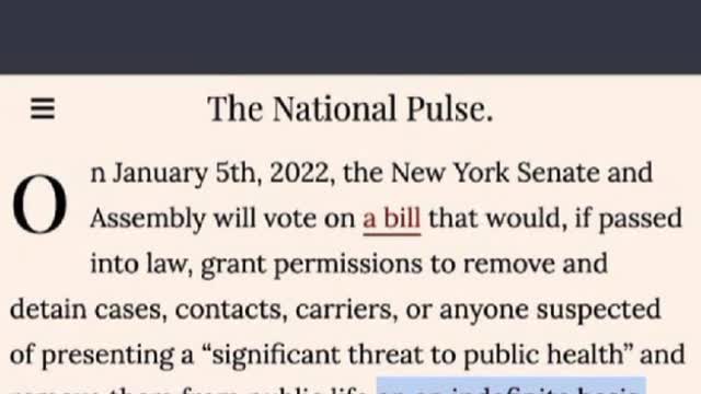 Concentration Camps Coming to NY 4 da Vaxxed