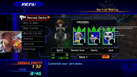 Continuin the Kingdom Hearts journey with Chain of Memories Part 3