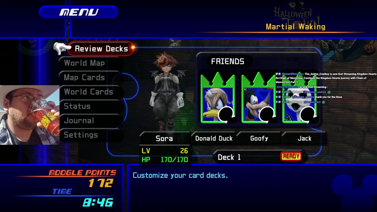 Continuin the Kingdom Hearts journey with Chain of Memories Part 3