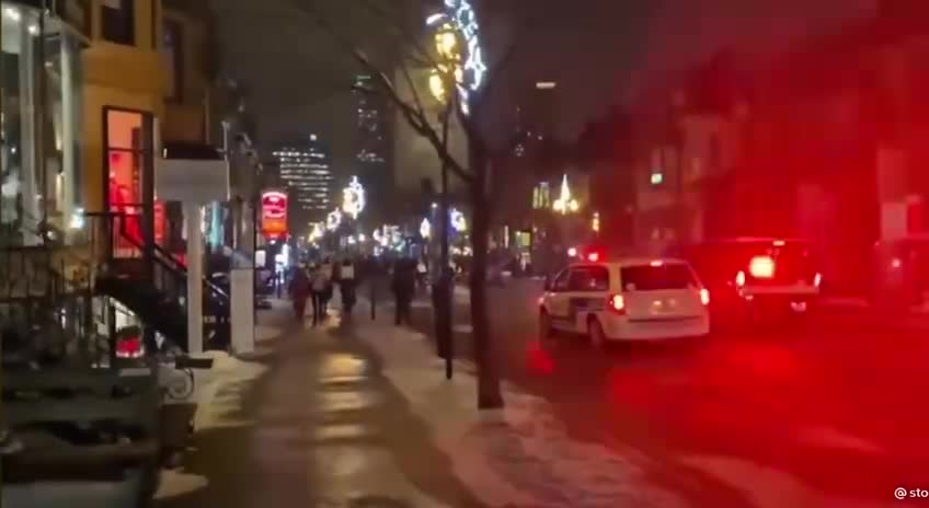 Canada Tyrannical announcements are made by local police