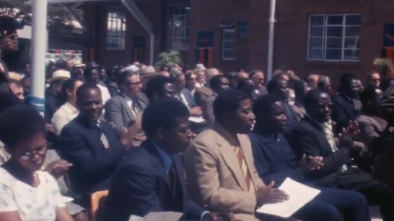 Kaunda Opens Namibia Institute _ Nujoma of SWAPO Accuses Israel of Aiding South Africa _ Aug. 1976