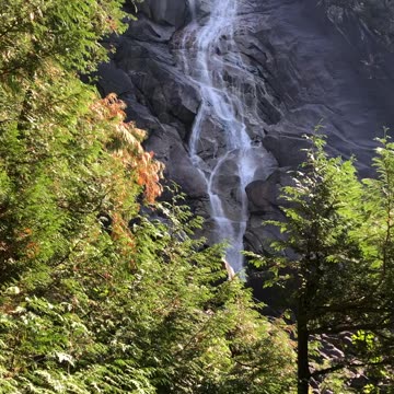 Huge Waterfall in the Distance