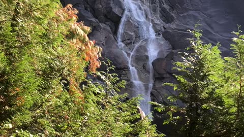 Huge Waterfall in the Distance