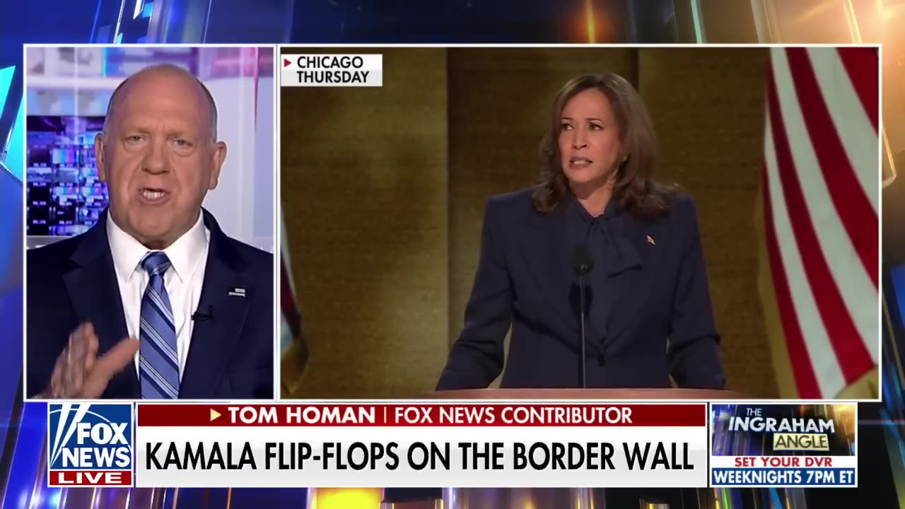 Kamala Harris is ‘flip-flopping’ on everything: Tom Homan