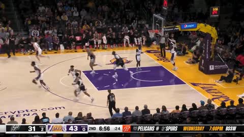 Nov 20, 2022 - Antonio Spurs vs. Los Angeles Lakers Full Game Highlights