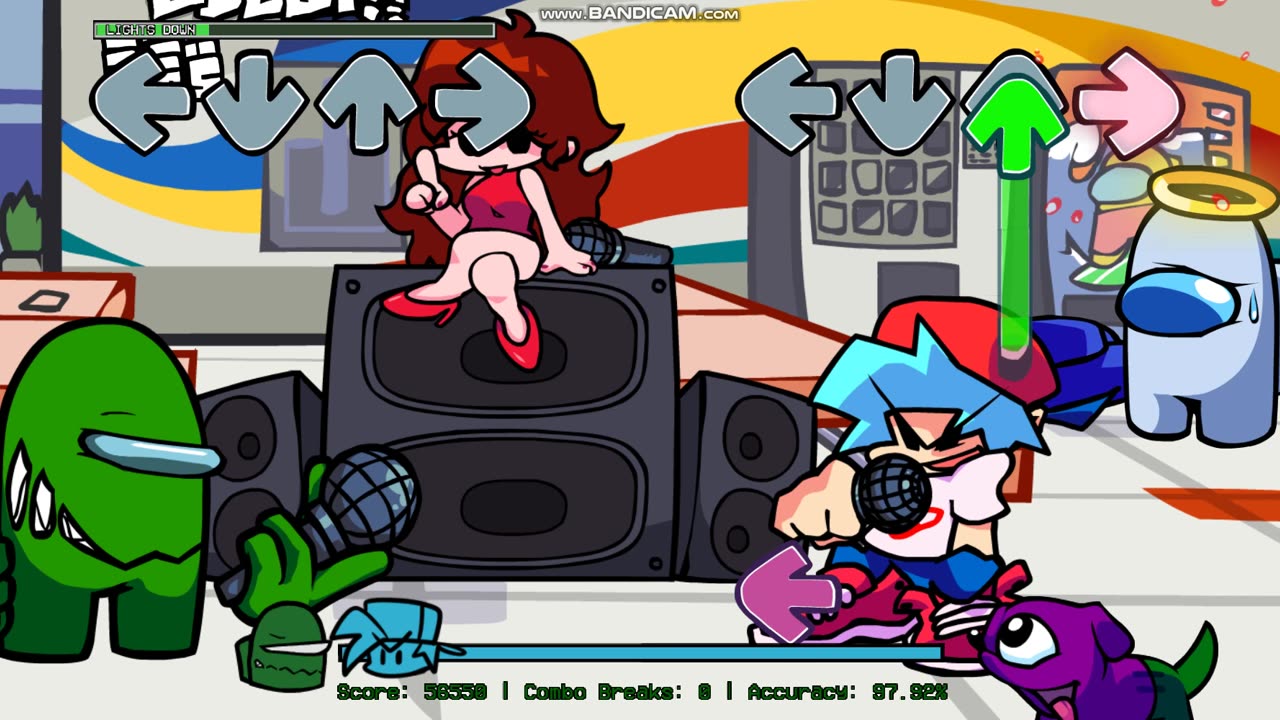 Vs Impostor Hotfix Lights Down but with V3 Sprites