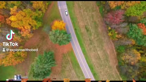 LetchWorth State Park Aerial View Fall2023 #fall2023 #letchworth #china #india #usa #newyork #turkey