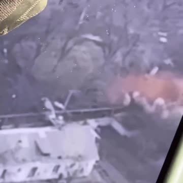 Drone Footage of Shelling Russian Positions