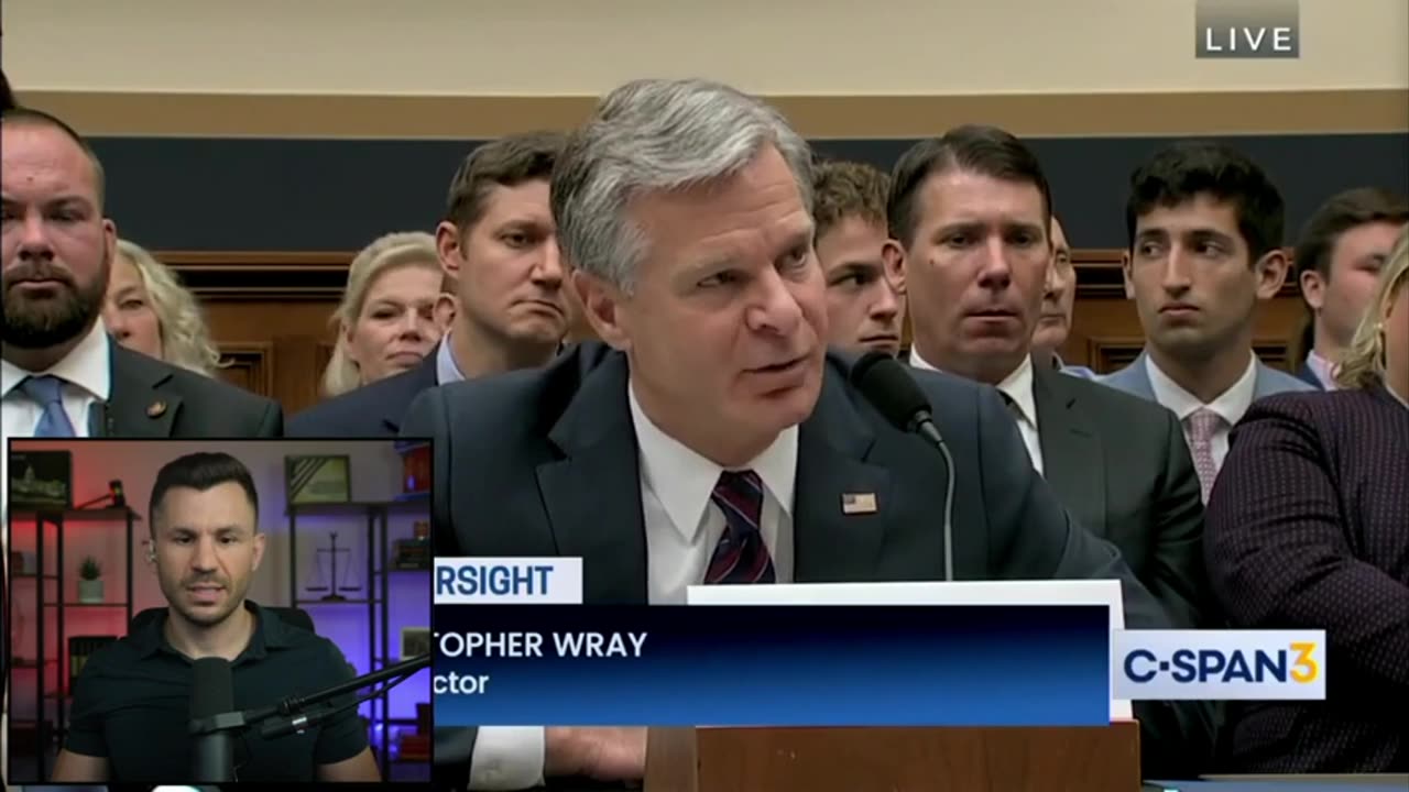 Robert Gouveia Esq. - Jim Jordan GRILLS FBI Director Wray over CENSORSHIP in 2020 Election