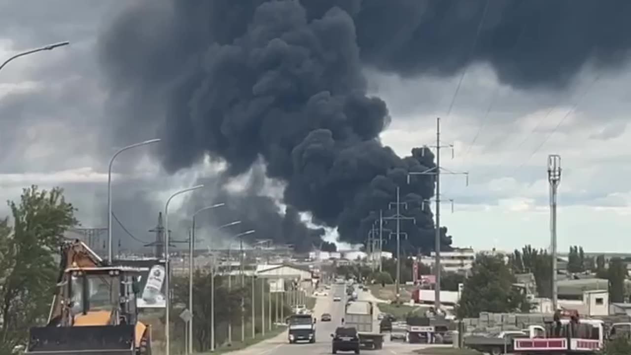 The oil depot in Feodosia 🔥🔥🔥