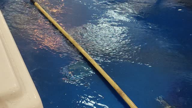 Ship Flooded with Water From Storm Traveling Around Ponza