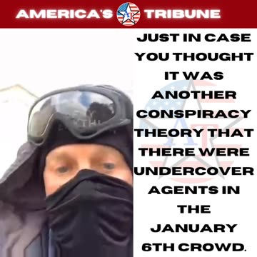 Undercover Feds at Capitol on January 6th