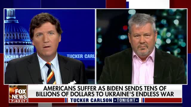 Tucker Carlson and L. Todd Wood discuss the billions of dollars the US has sent to Ukraine.