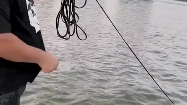 Justin: I told him that, but he said he didn like fishing.