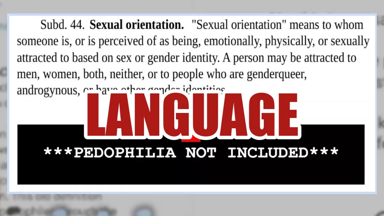 Fact Check: Minnesota Did NOT Update Legal Definition Of 'Sexual Orientation' To Include Pedophilia