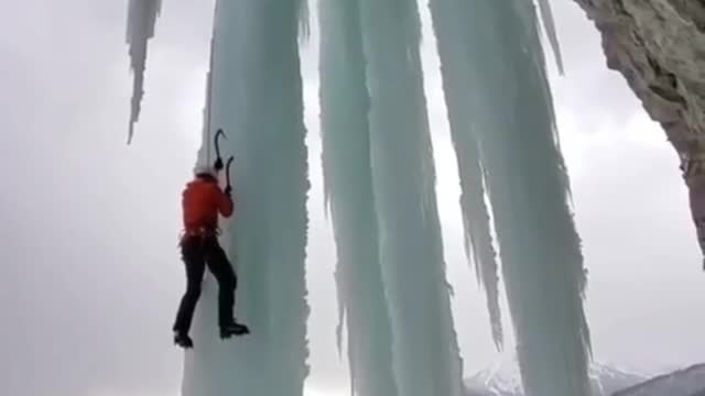 Ice climbing