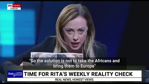 ‘Magnificent’: Giorgia Meloni blasts France’s ‘exploitation’ of African countries on live TV