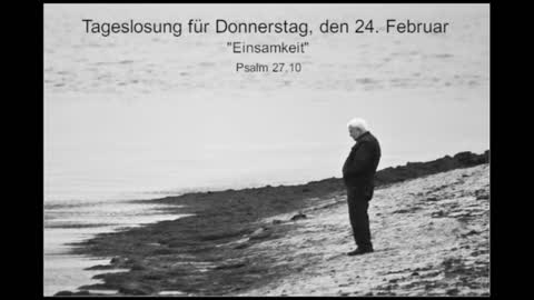 Tageslosung für Donnerstag, den 24. Februar