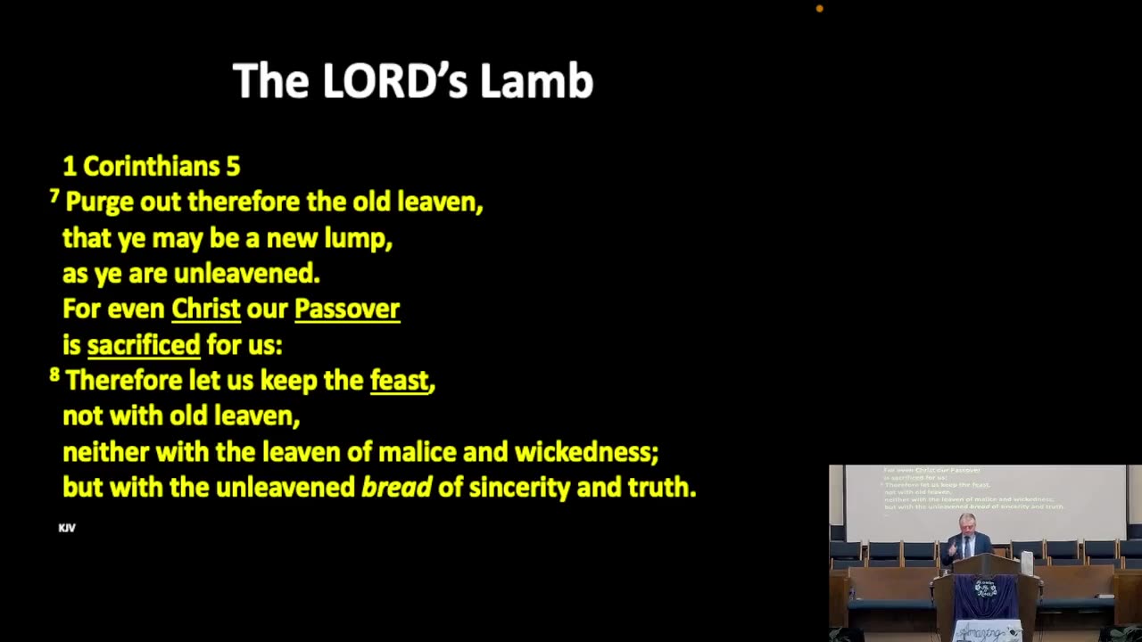 Christ Our Passover - The Lord's Lamb