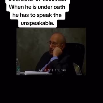 Stanley A. Plotkin, MD Physician, Professor, Researcher, and Vaccine Developer under Oath