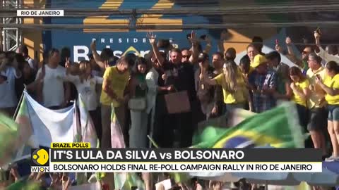 Brazil polls: Jair Bolsonaro holds last campaign rally | Latest News | WION