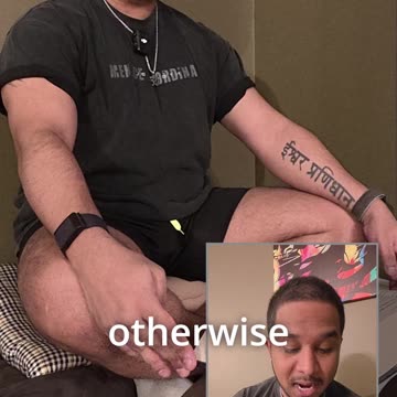 Krishna's advice on laziness/procrastination (Day 45: Daily Chanting & Gita Study)