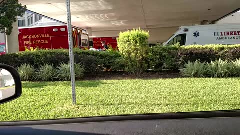UF Health Jacksonville Hospital ER Entrance - University of Florida - Florida Surge