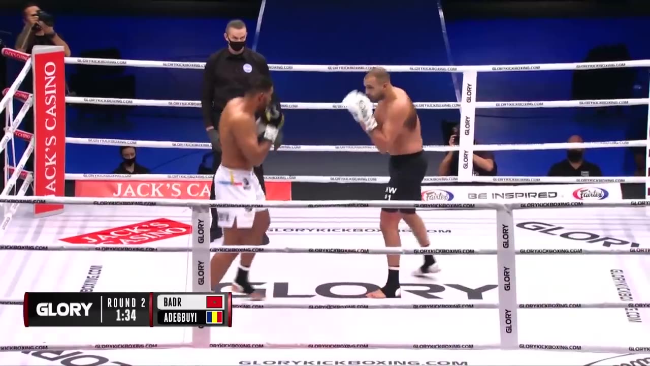 GLORY 76: Badr Hari v Benjamin Adegbuyi