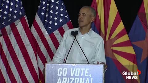 Set up your own rally Obama challenges heckler at Arizona campaign event