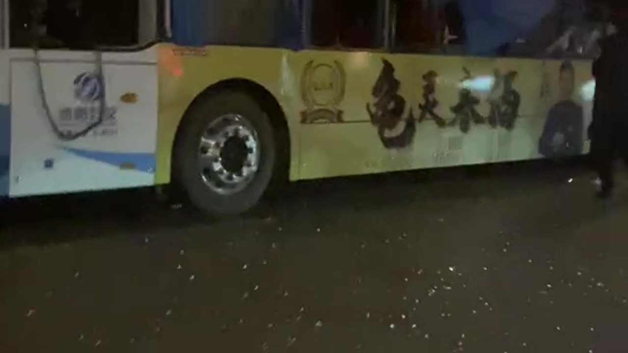 Bus Bomb Aftermath in northeast China 2022