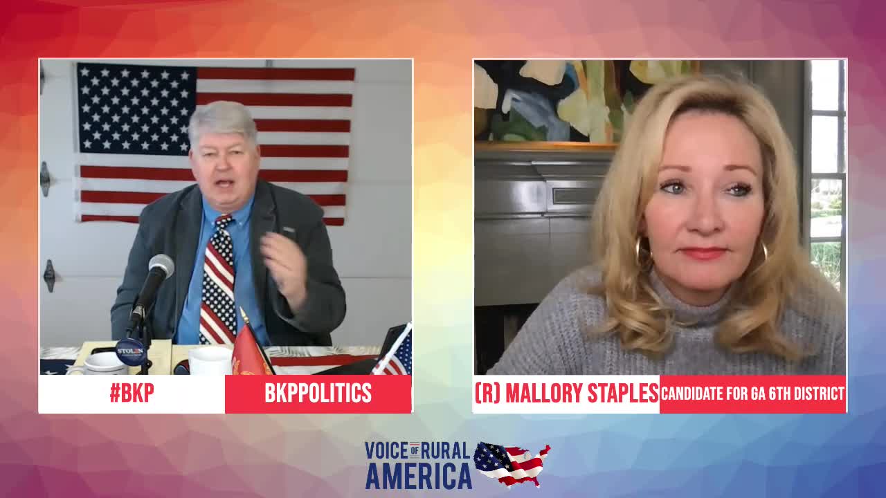 (R) Mallory Staples Candidate for Ga 6th District joins #BKP Politics!
