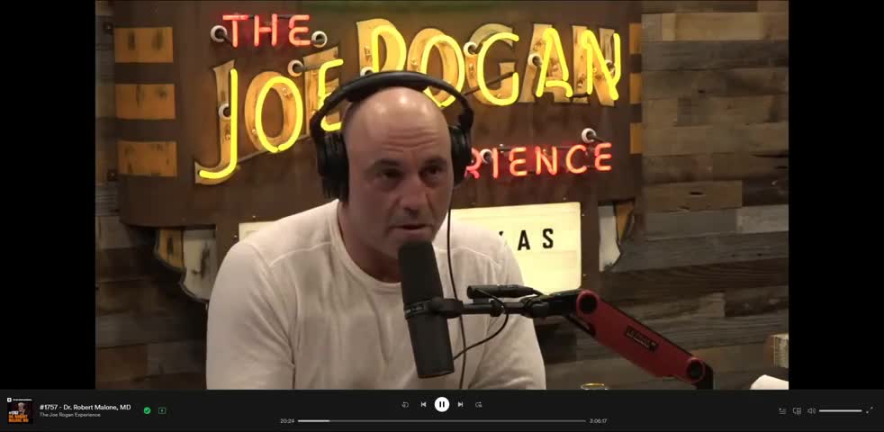 JOE ROGAN INTERVIEWS DR. ROBERT MALONE