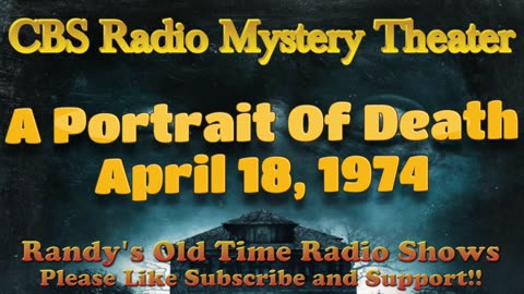 74-04-18 CBS Radio Mystery Theater A Portrait Of Death