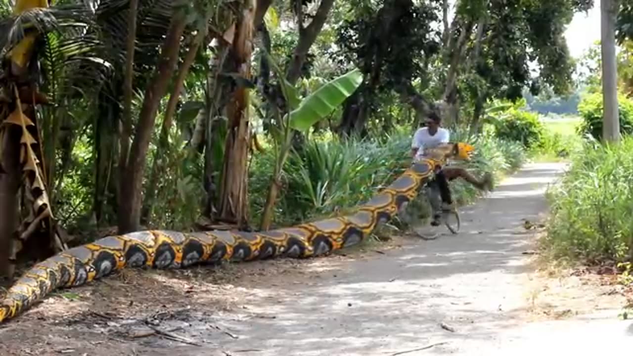 Video Lucu || Prank Ular Piton Bikin Kocar-kacir || Asli Bikin Ngakak