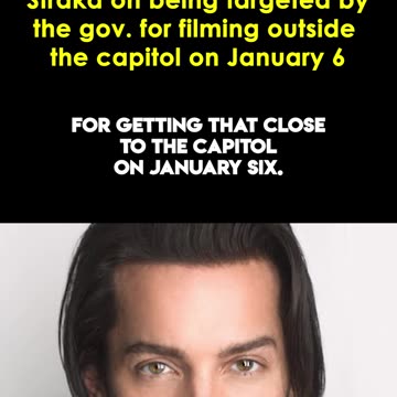 Brandon Straka Targeted by the Gov. for Filming on Jan. 6