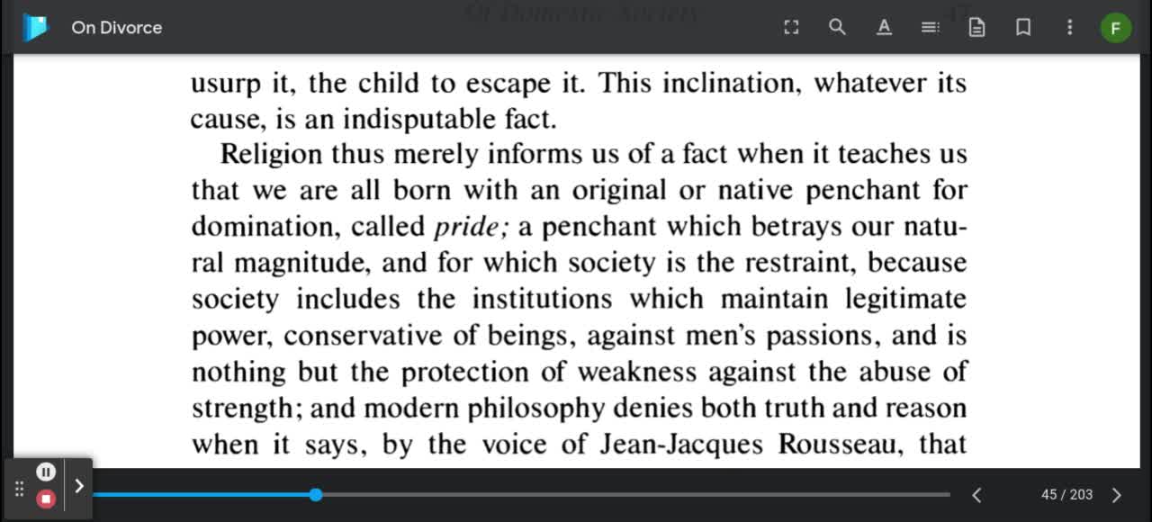 Natural Law- Man, Woman & Marriage Pt. 4