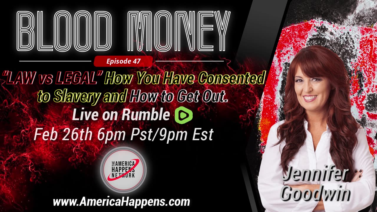 Blood Money Episode 47 w/ Jennifer Goodwin