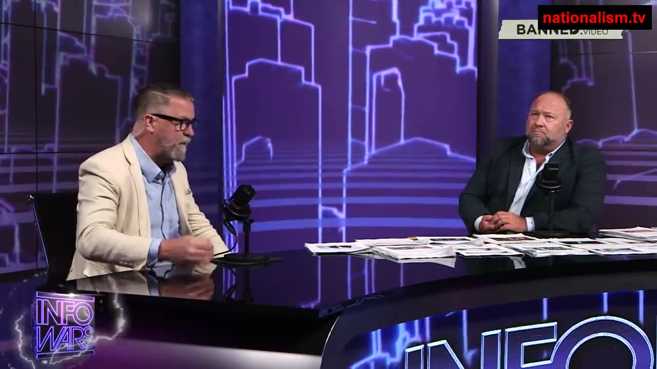 Alex Jones and Gavin McInnes on Nick Fuentes and jews (06/16/2023)