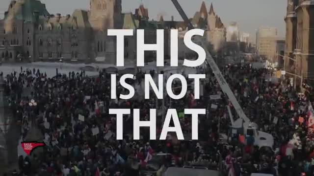 Ottawa Protest - CANADA BACK TO NORMAL