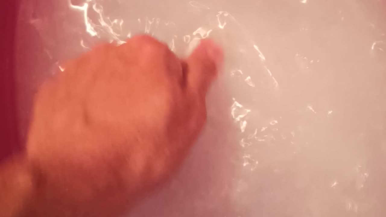 Dissolving soap in a water