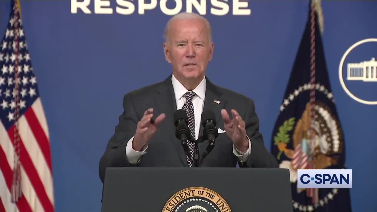 BIDEN: "Mr. President Trump, former President Trump, get a life man. Help these people."