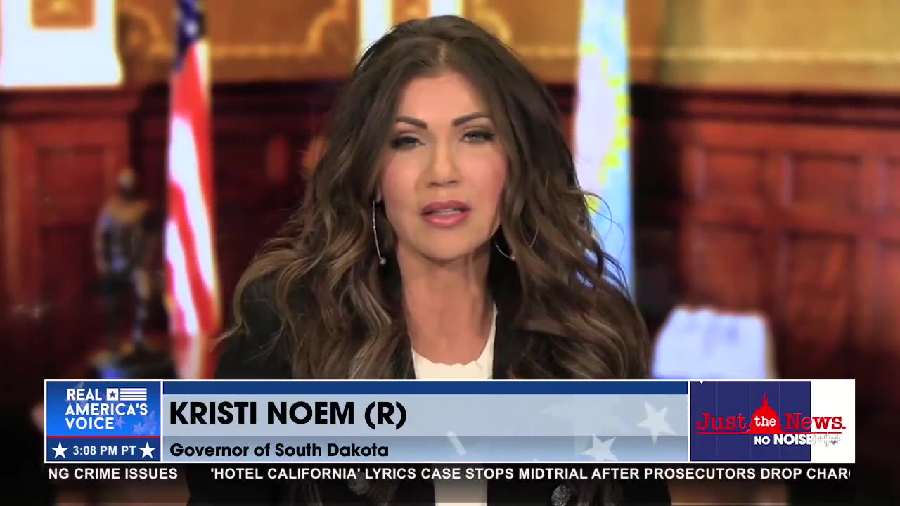 Gov. Kristi Noem blasts the Biden campaign for using Chinese-owned TikTok