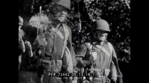 WORLD WAR II US ARMY UNEXPLODED ORDNANCE TRAINING FILM 72442